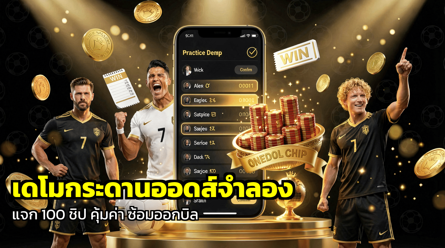 เดโมกระดานออดส์จำลอง